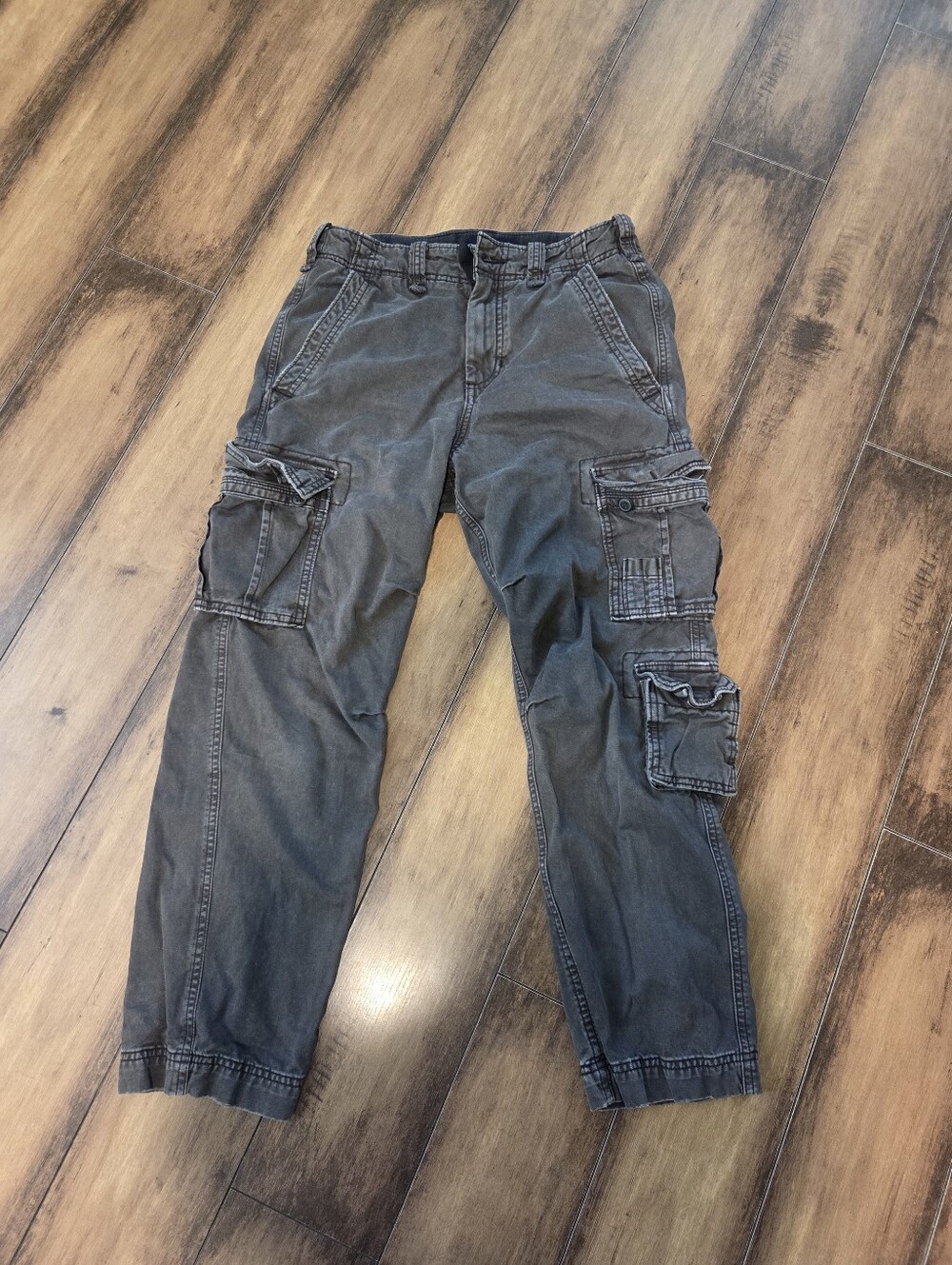 Womens Loose Fit Cargo Pants